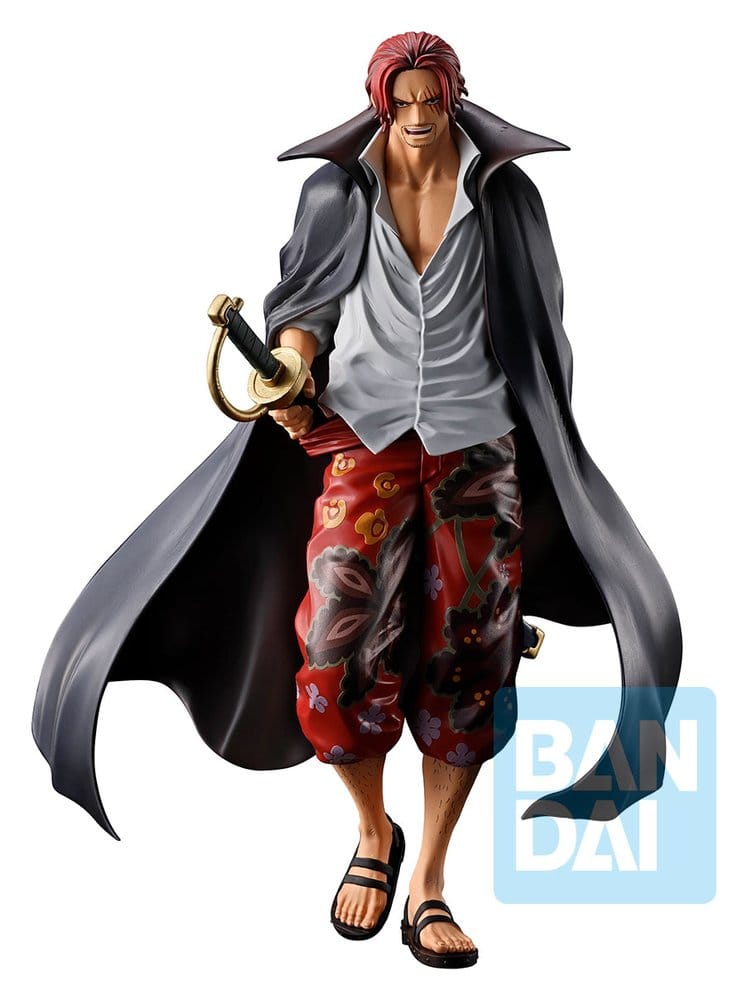 One Piece Ichibansho Masterlise Expiece PVC Figur Shanks (Red Hair Pirates) 21 cm