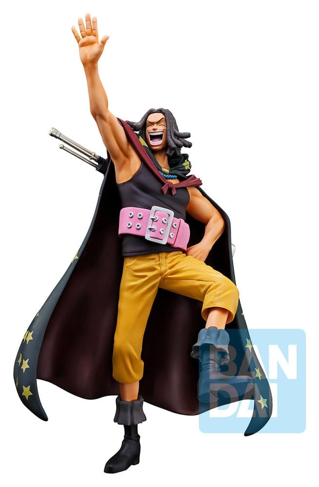 One Piece Ichibansho Masterlise Expiece PVC Figur Yasopp (Röda Hår Pirater) 21 cm