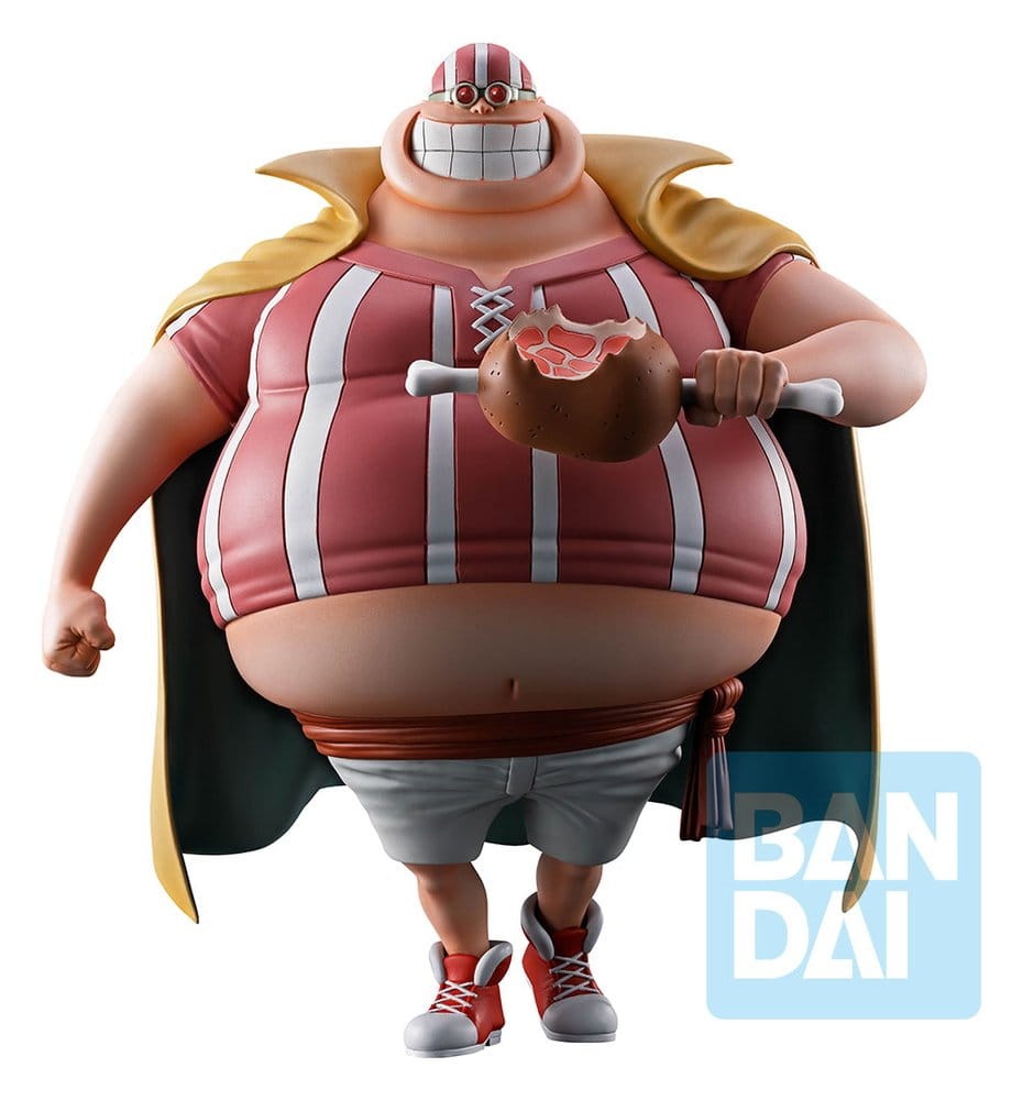 One Piece Ichibansho Masterlise Expiece PVC Figur Lucky Roux (Red Hair Pirates) 22 cm