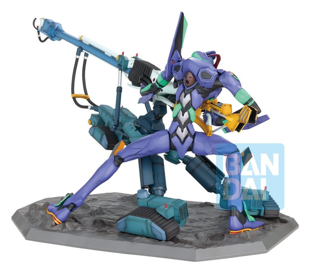 Evangelion: 1.0 Ichibansho PVC-figur Evangelion Test Typ-01 cirka 22 cm