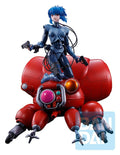 The Ghost in the Shell Ichibansho PVC-figur Motoko Kusanagi & Fuchikoma 22 cm