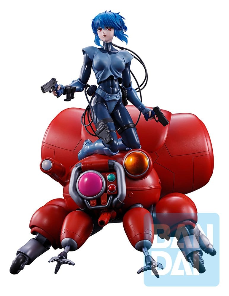The Ghost in the Shell Ichibansho PVC-figur Motoko Kusanagi & Fuchikoma 22 cm
