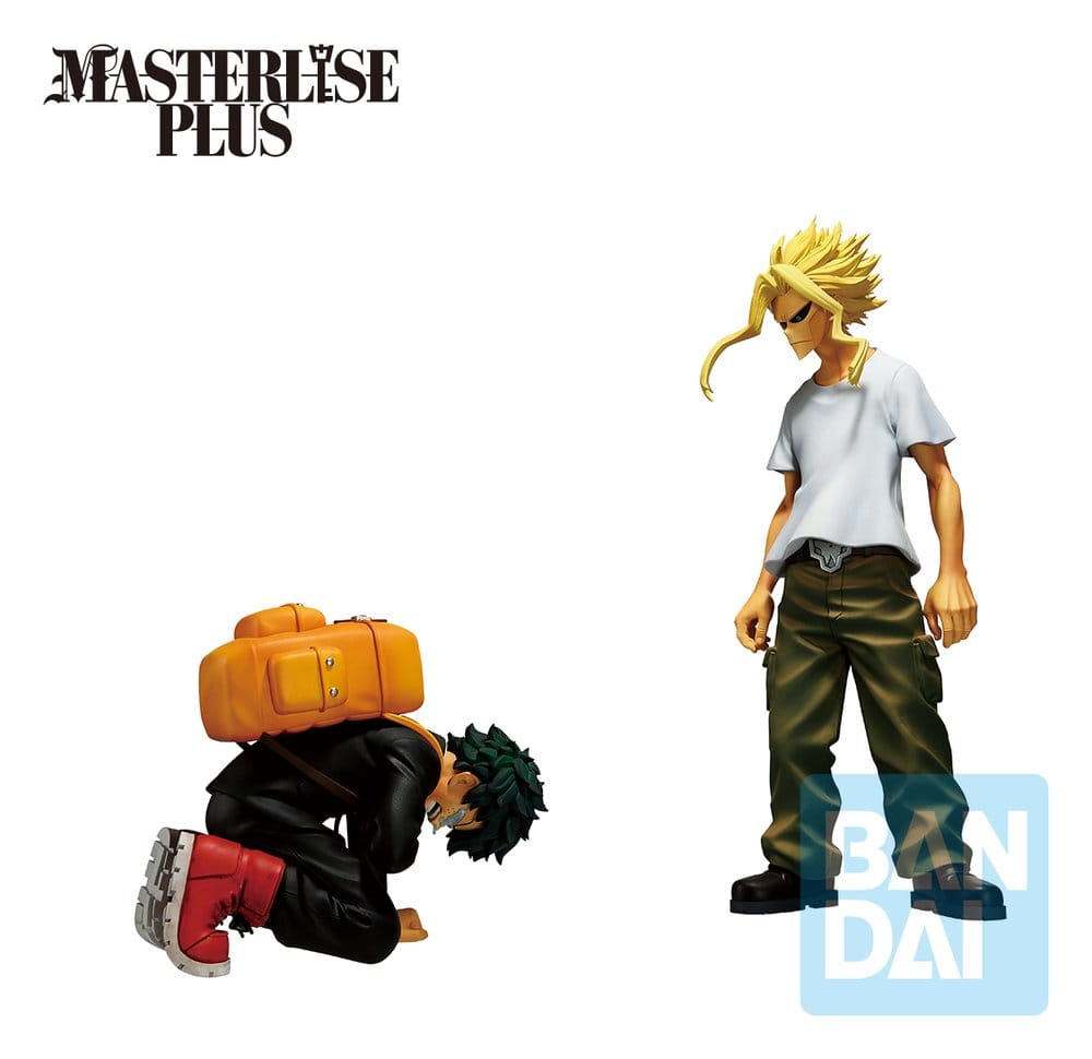 My Hero Academia Ichibansho Masterlise Plus PVC Figure Izuku Midoriya & All Might 27 cm