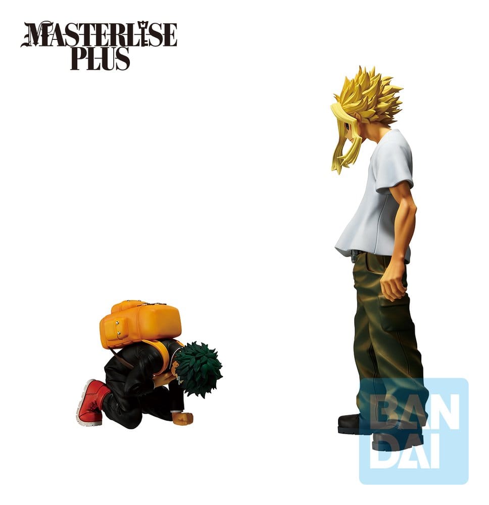 My Hero Academia Ichibansho Masterlise Plus PVC-figur Izuku Midoriya & All Might 27 cm