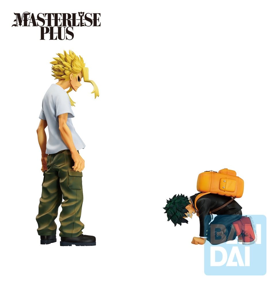 My Hero Academia Ichibansho Masterlise Plus PVC-figur Izuku Midoriya & All Might 27 cm