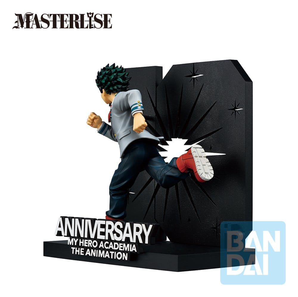 My Hero Academia Ichibansho Masterlise PVC Figure Izuku Midoriya -10th Anniversary- 21 cm