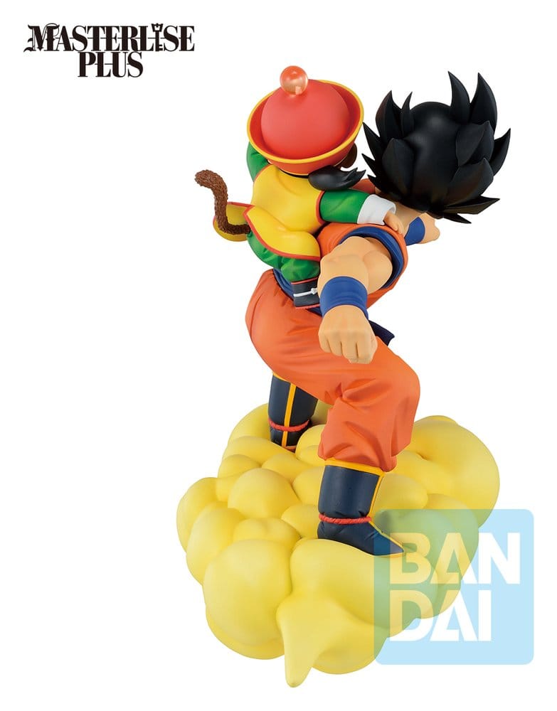 Dragon Ball Z Ichibansho Masterlise Plus-figur Son Goku och Son Gohan (Saiyanens Ande) 21 cm