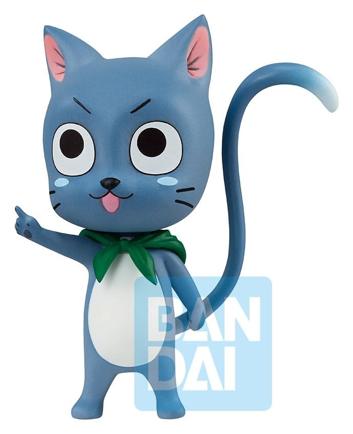 Fairy Tail 20-årsjubileum Ichibansho Masterlise PVC-figur Happy 7 cm