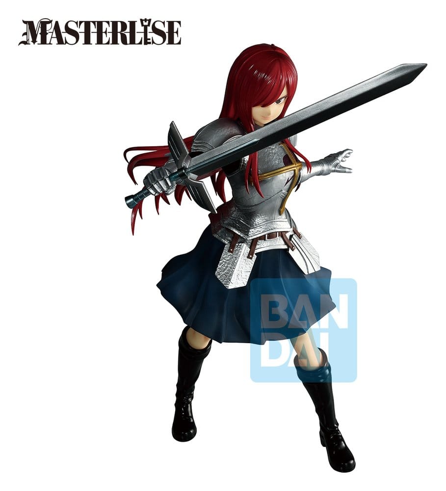 Fairy Tail 20-årsjubileum Ichibansho Masterlise PVC-figur Erza Scarlet 25 cm