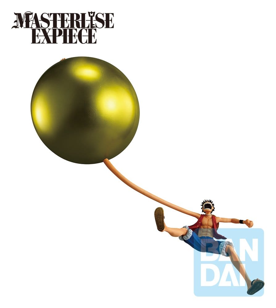 One Piece Playing Love Song in the Sky Ichibansho Masterlise Expiece PVC-figur Monkey D. Luffy 19 cm