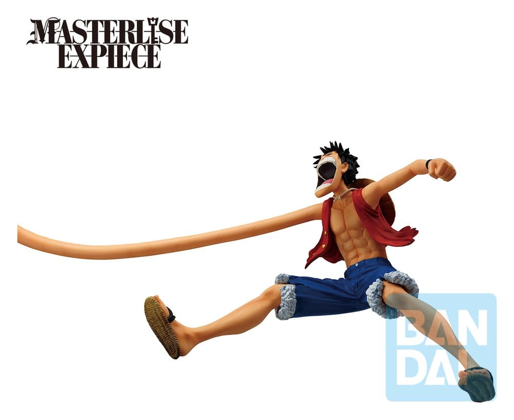 One Piece Playing Love Song in the Sky Ichibansho Masterlise Expiece PVC-figur Monkey D. Luffy 19 cm