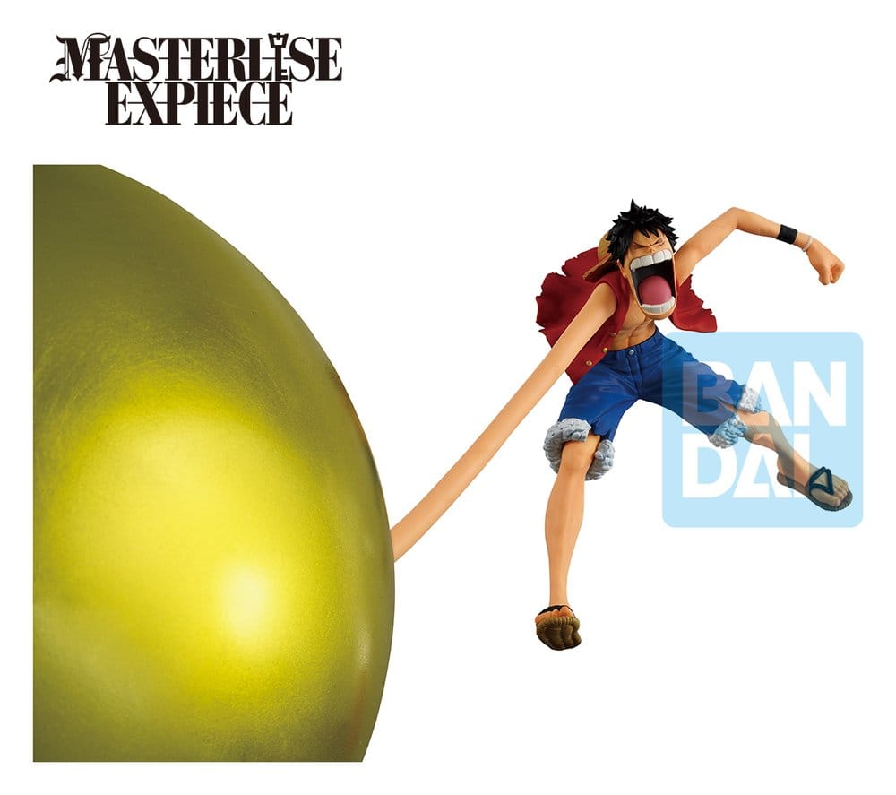 One Piece Playing Love Song in the Sky Ichibansho Masterlise Expiece PVC-figur Monkey D. Luffy 19 cm