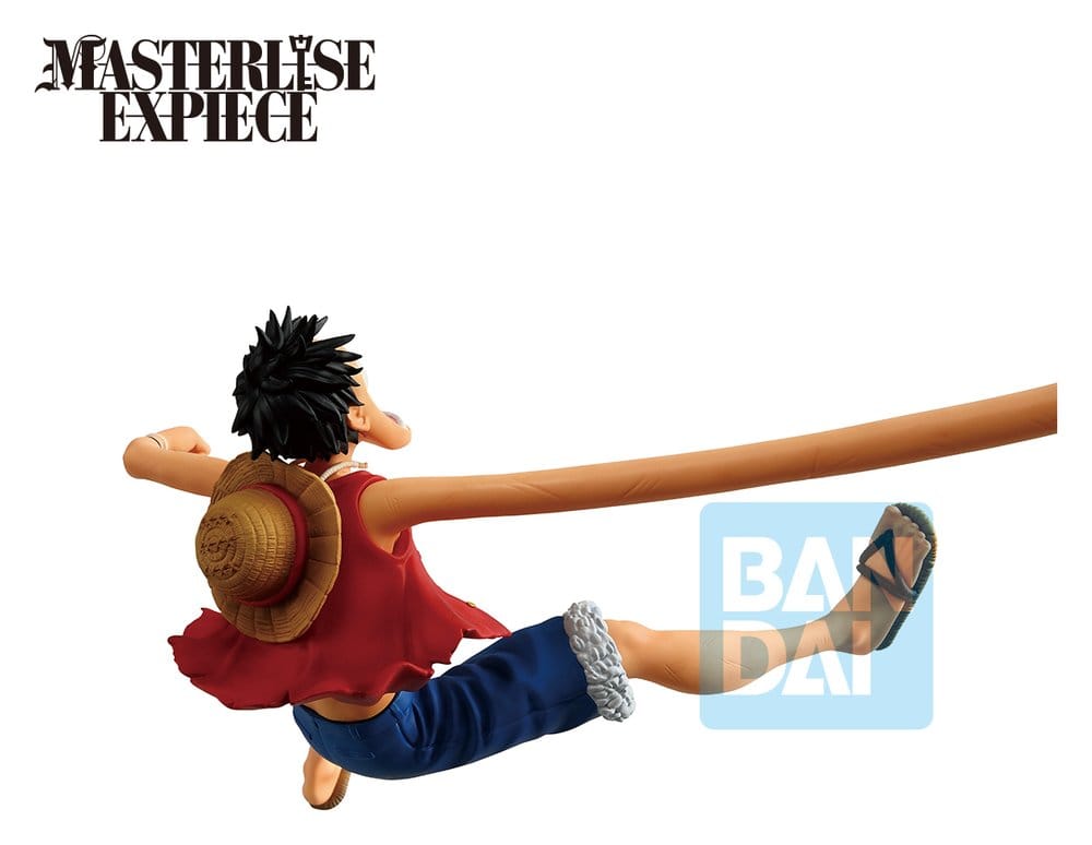One Piece Playing Love Song in the Sky Ichibansho Masterlise Expiece PVC-figur Monkey D. Luffy 19 cm