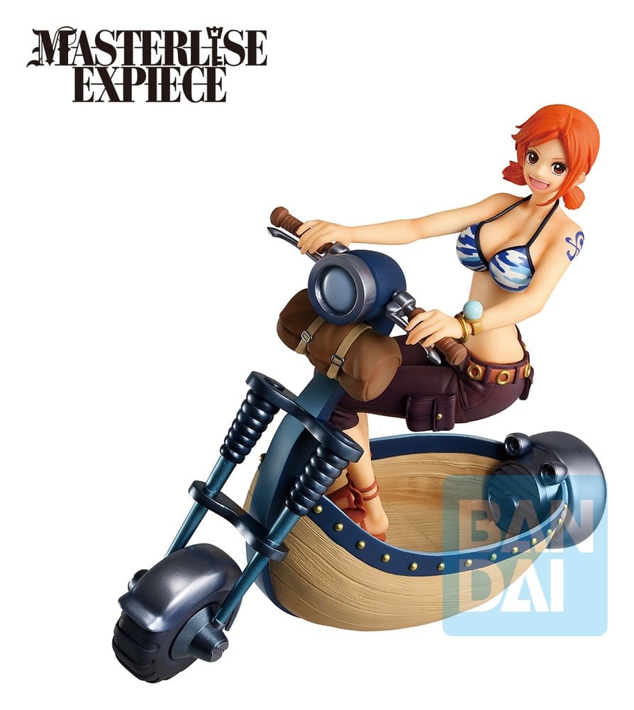 One Piece Playing Love Song in the Sky Ichibansho Masterlise Expiece PVC-figur Nami 18 cm