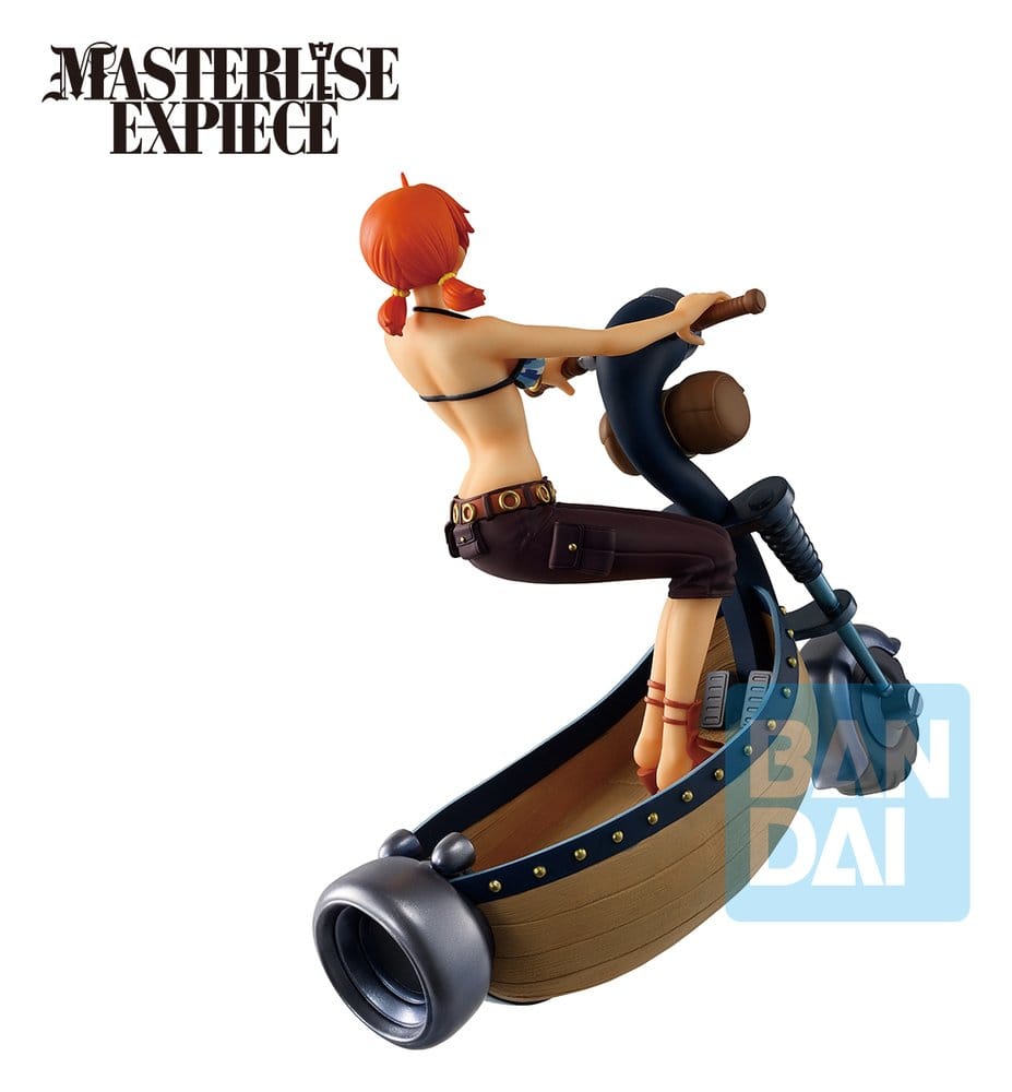 One Piece Playing Love Song in the Sky Ichibansho Masterlise Expiece PVC-figur Nami 18 cm