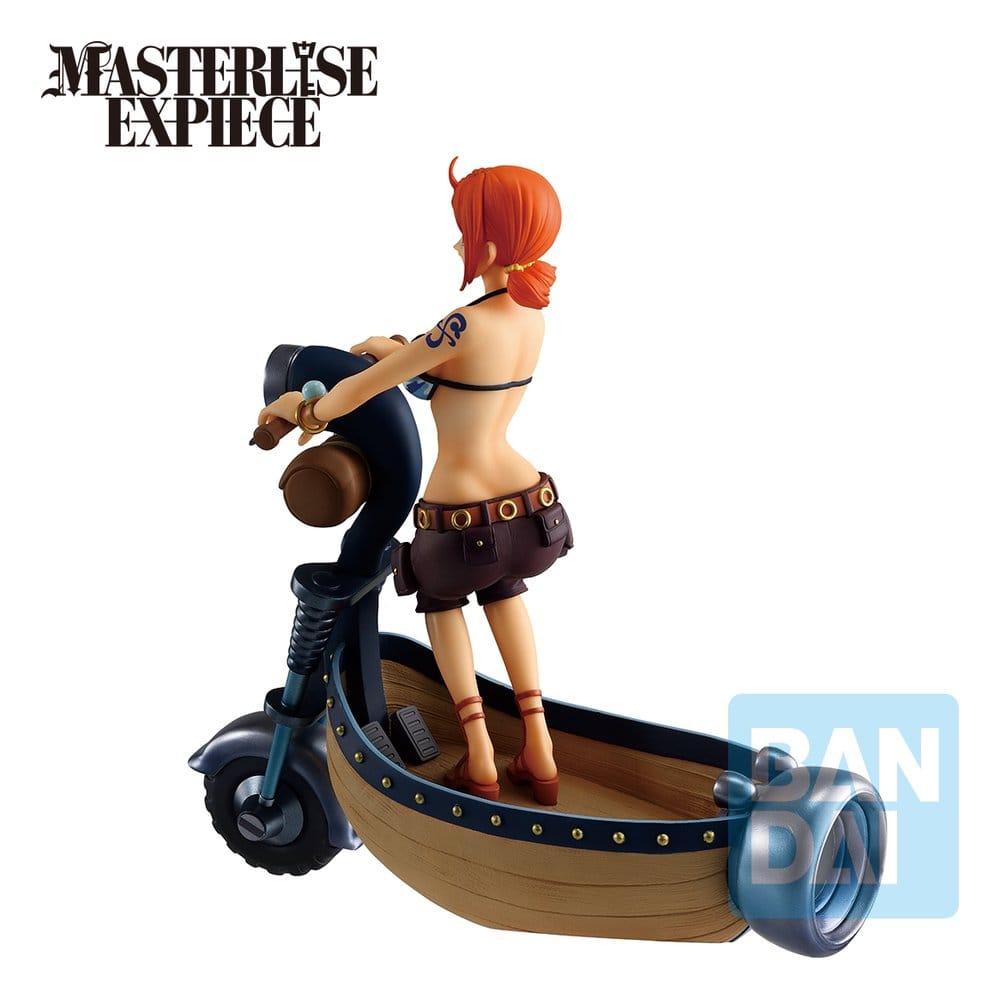 One Piece Playing Love Song in the Sky Ichibansho Masterlise Expiece PVC-figur Nami 18 cm