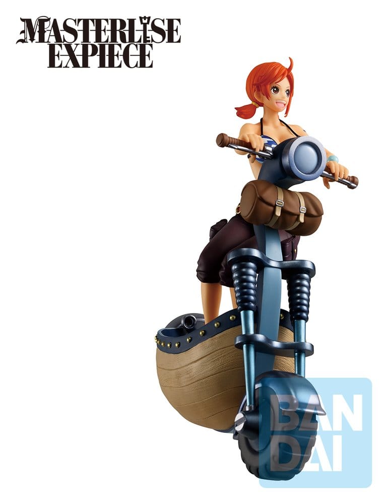 One Piece Playing Love Song in the Sky Ichibansho Masterlise Expiece PVC-figur Nami 18 cm