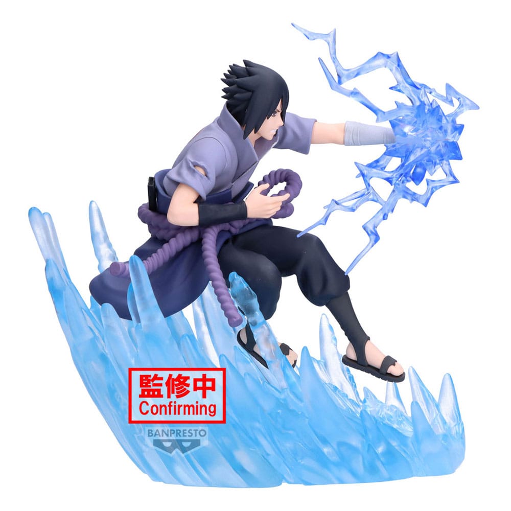 Naruto Shippuden Kombination Battle PVC Figur - Sasuke Uchiha 14 cm Banpresto