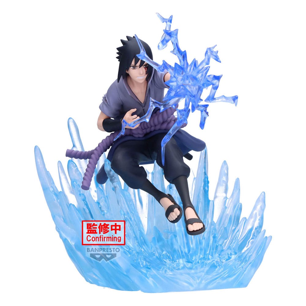 Naruto Shippuden Kombination Battle PVC Figur - Sasuke Uchiha 14 cm Banpresto