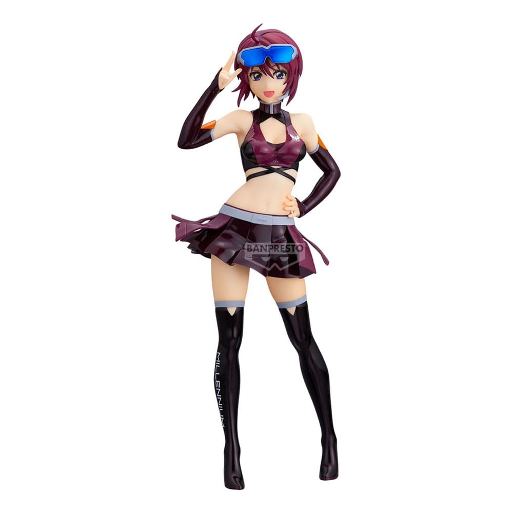Mobile Suit Gundam Seed Freedom Glitter & Glamours PVC Figur Lunamaria Hawke Racing Ver. 22 cm Banpresto