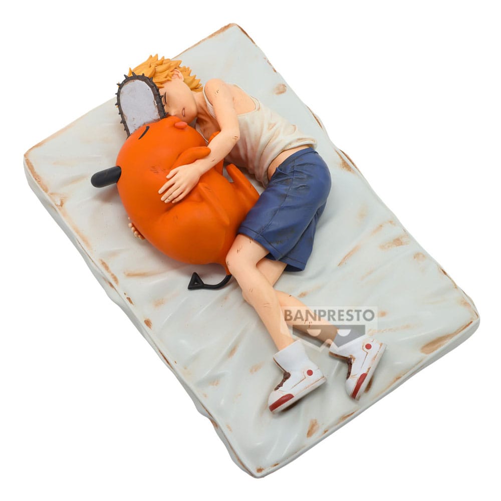 Chainsaw Man Break Time Collection PVC Figur Vol. 4: Denki & Pochita 5 cm Banpresto