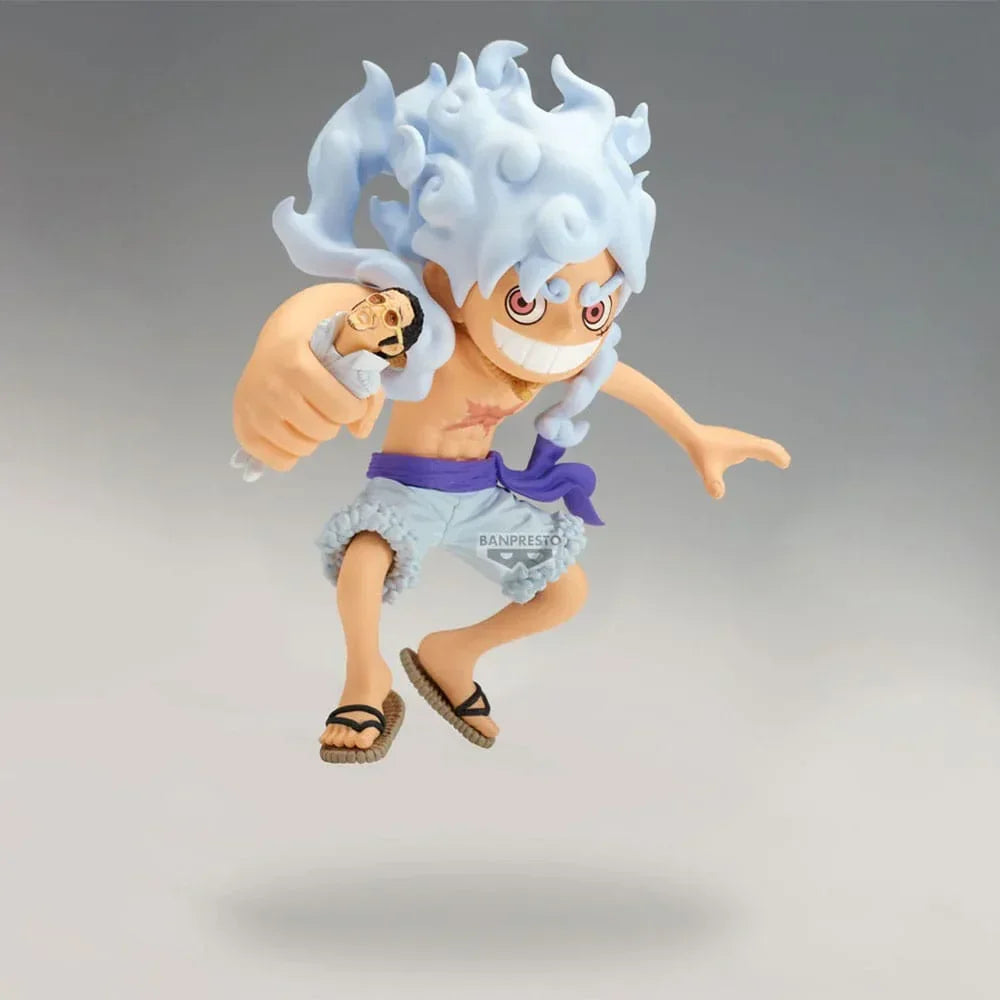 One Piece Mega WCF PVC Figur Monkey D. Luffy vs Borsalino 13 cm Banpresto