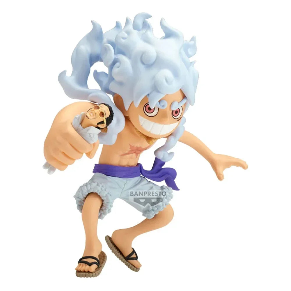 One Piece Mega WCF PVC Figur Monkey D. Luffy vs Borsalino 13 cm Banpresto