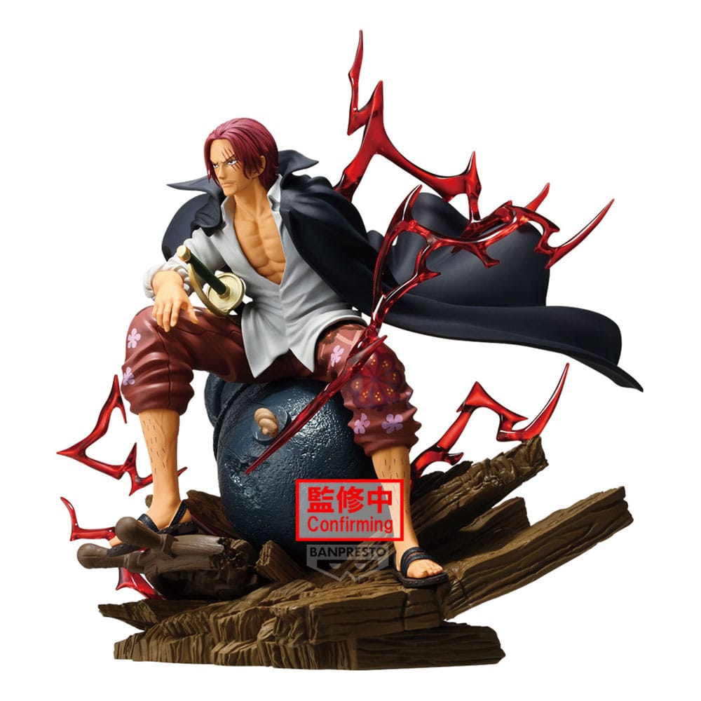 One Piece Theorama Soul PVC Figur Shanks 24 cm Banpresto