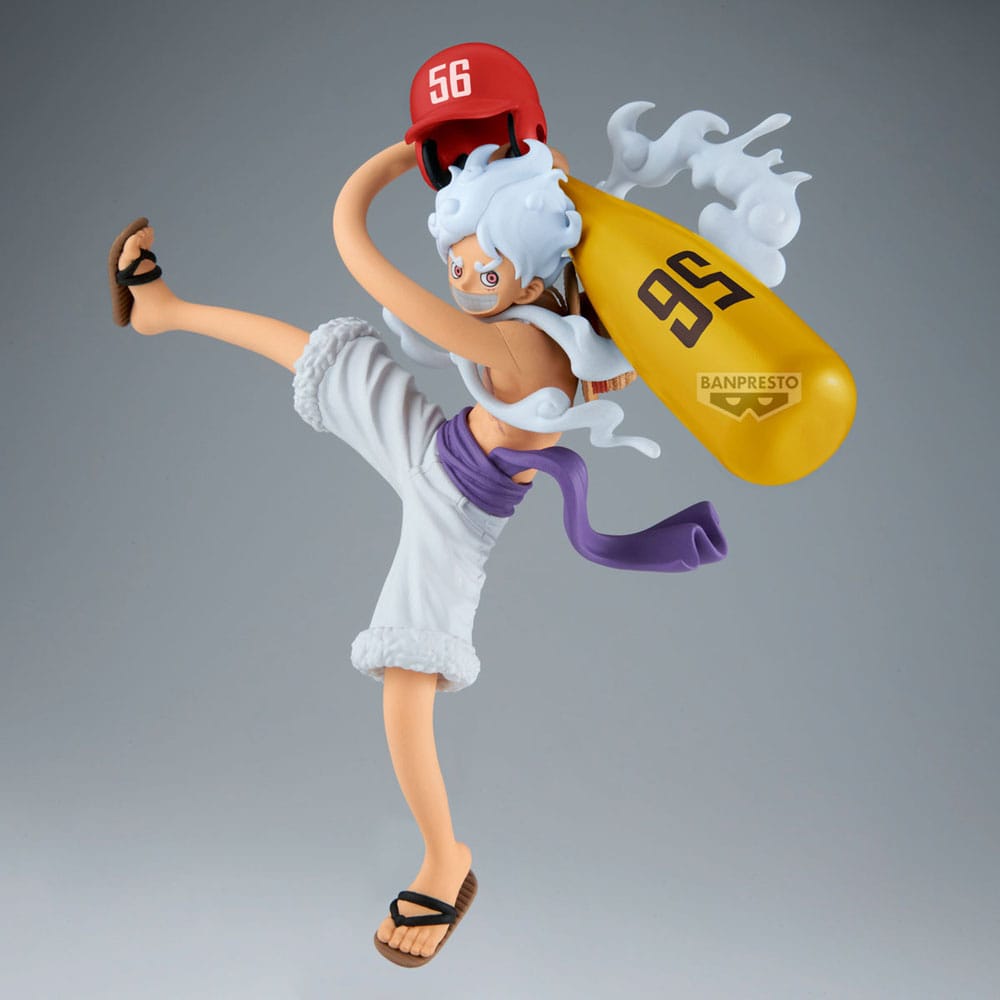 One Piece Battle Record Collection PVC Figur Monkey D. Luffy Gear5 II 17 cm Banpresto