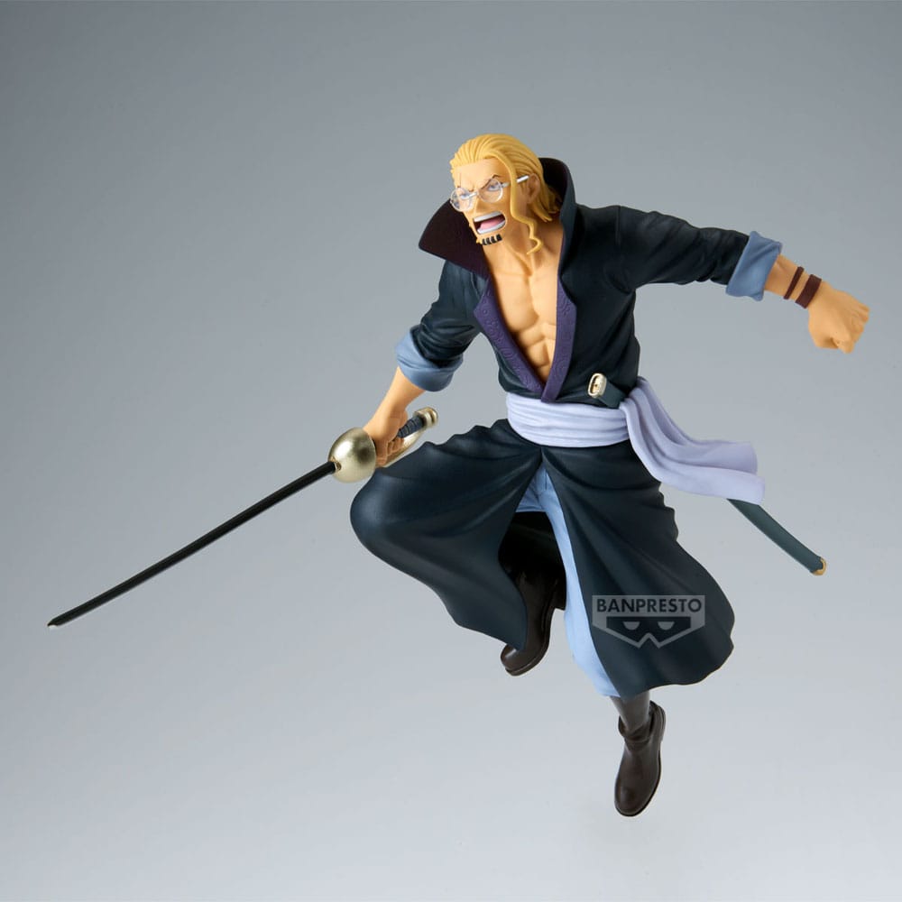One Piece Battle Record Collection PVC Figur Silvers Rayleigh 16 cm Banpresto