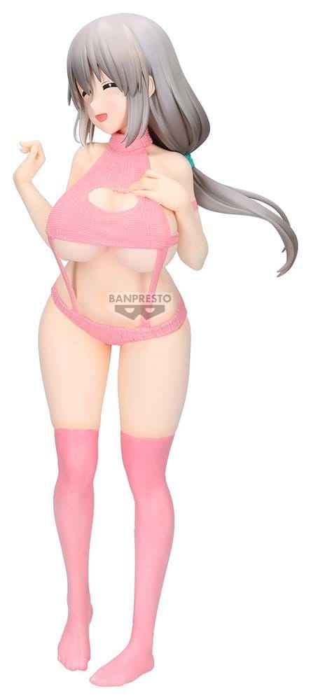 Uzaki-chan vill umgås! Evig Romantik PVC-figur Tsuki Uzaki (Tröjbaddräkt Version) 27 cm
