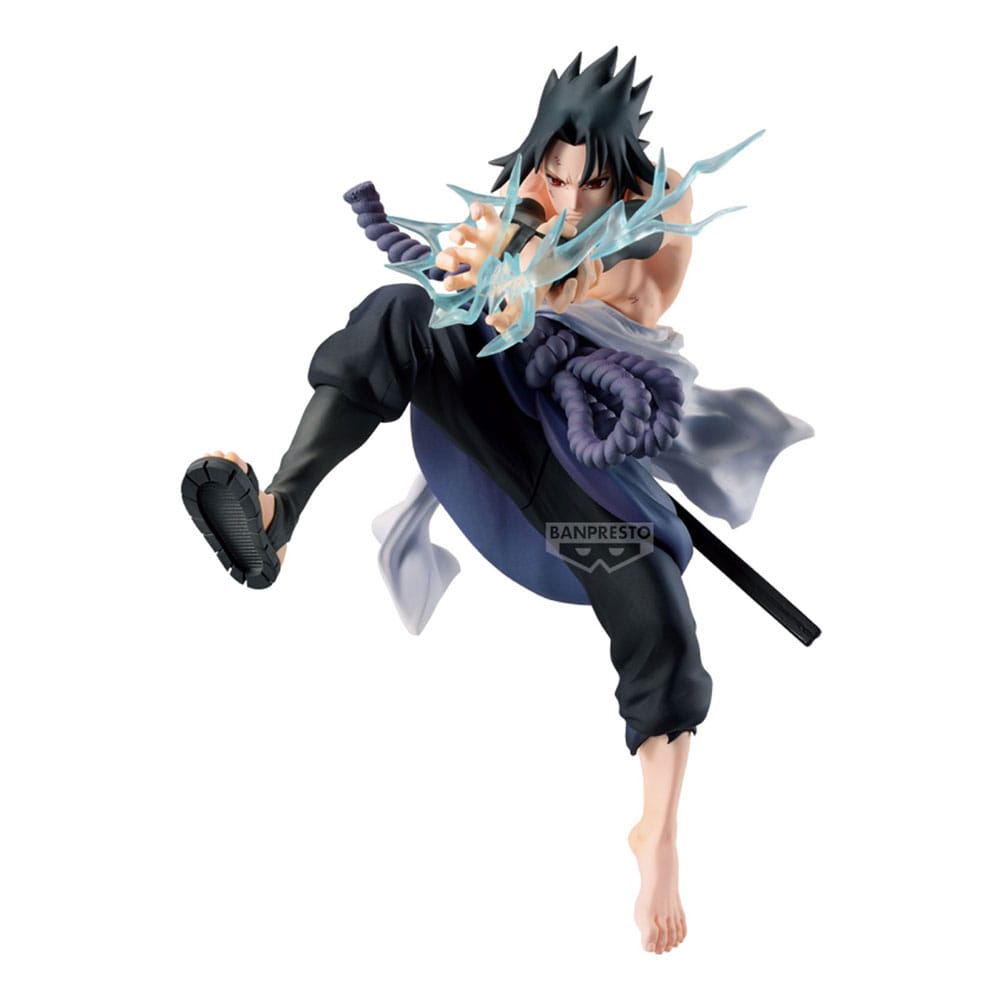 Naruto 72 Series Vibration Stars PVC Figur Deidara & Sasuke Uchiha (B: Sasuke Uchiha) 18 cm Banpresto