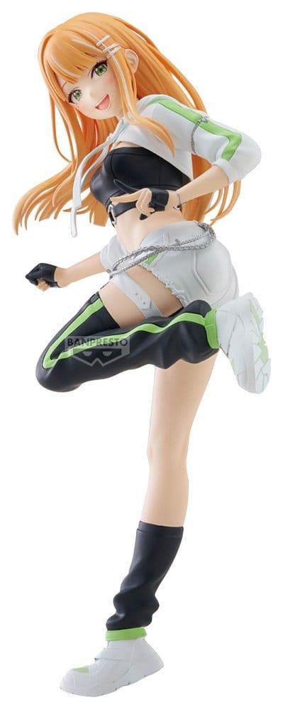 The Idolm@ster Gakuen Espresto PVC Figur Sumika Shiun Accent grön version 22 cm Banpresto