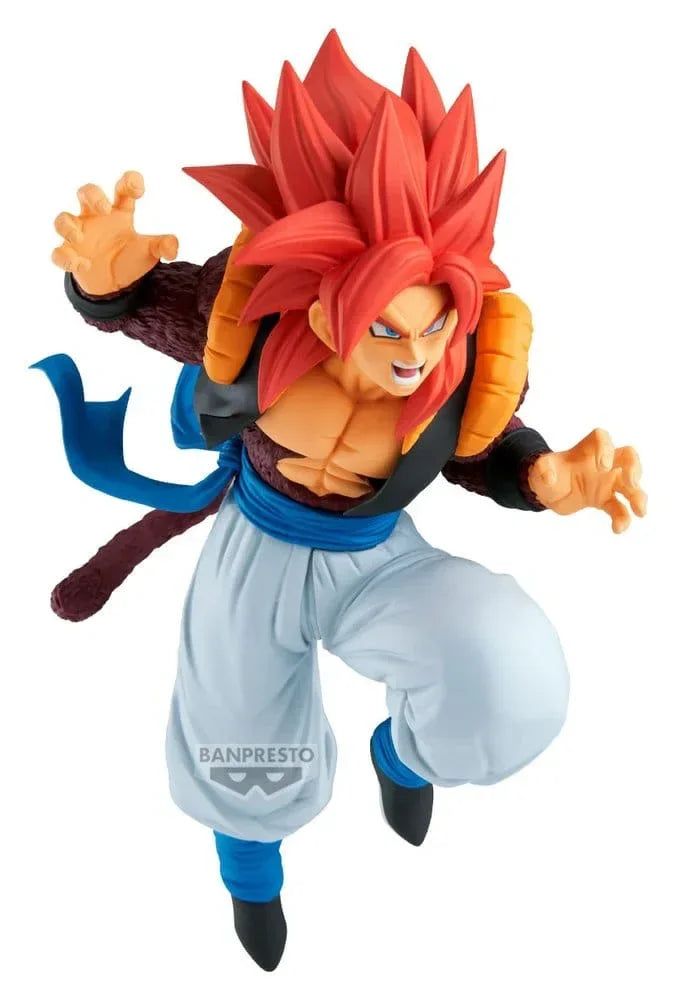Dragon Ball GT Match Makers PVC Figur Super Saiyan Gogeta vs. Super Yi-Shinron (Ver. Gogeta) 18 cm Banpresto