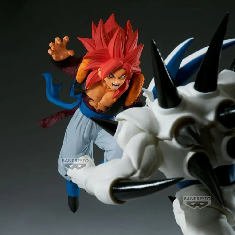 Dragon Ball GT Match Makers PVC Figur Super Saiyan Gogeta vs. Super Yi-Shinron (Ver. Gogeta) 18 cm Banpresto