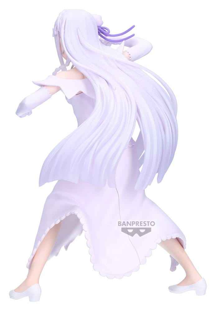 Re:ZERO -Starting Life in Another World- Espresto PVC-figur Emilia (Excite Motions) 22 cm