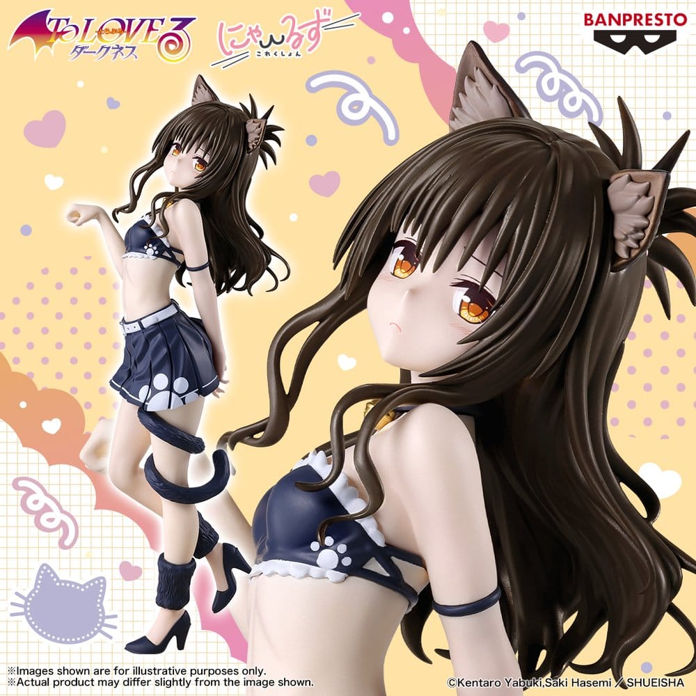 To Love-Ru Darkness Nyarls Collection PVC Figur Mikan Yuki 23 cm