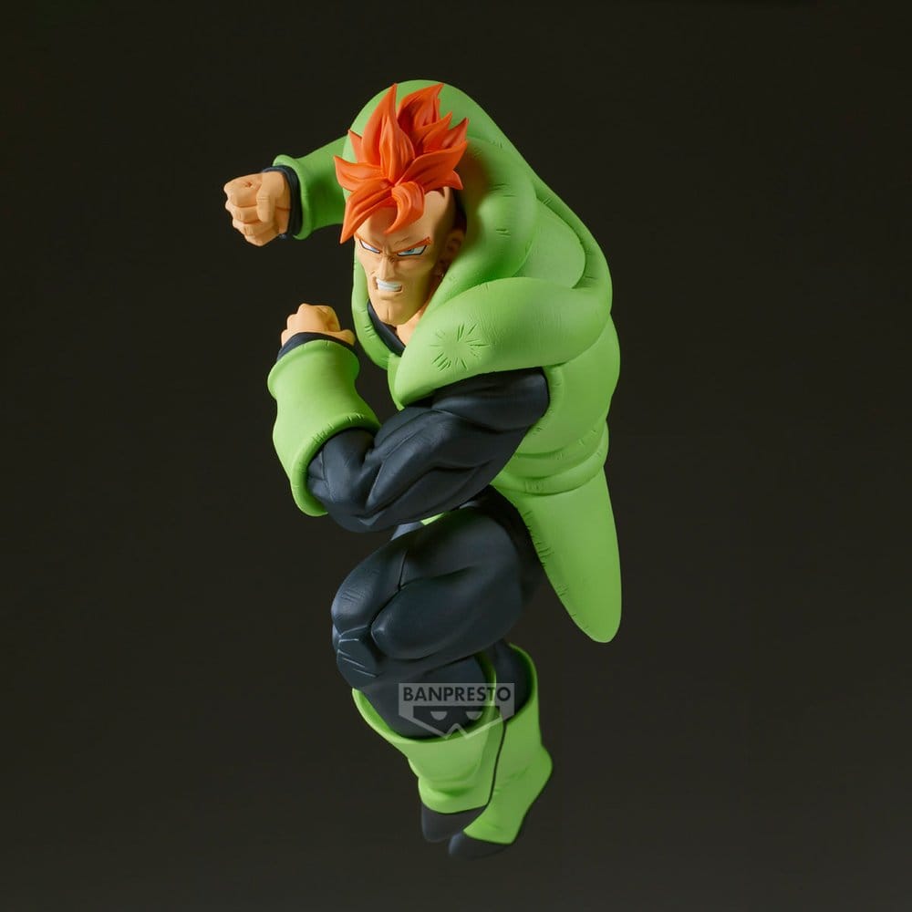 Dragon Ball Z Match Makers PVC Figur Android 16 (vs Cell) 17 cm