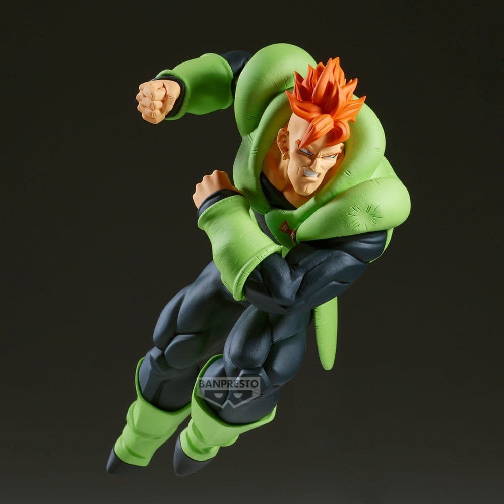 Dragon Ball Z Match Makers PVC Figur Android 16 (vs Cell) 17 cm
