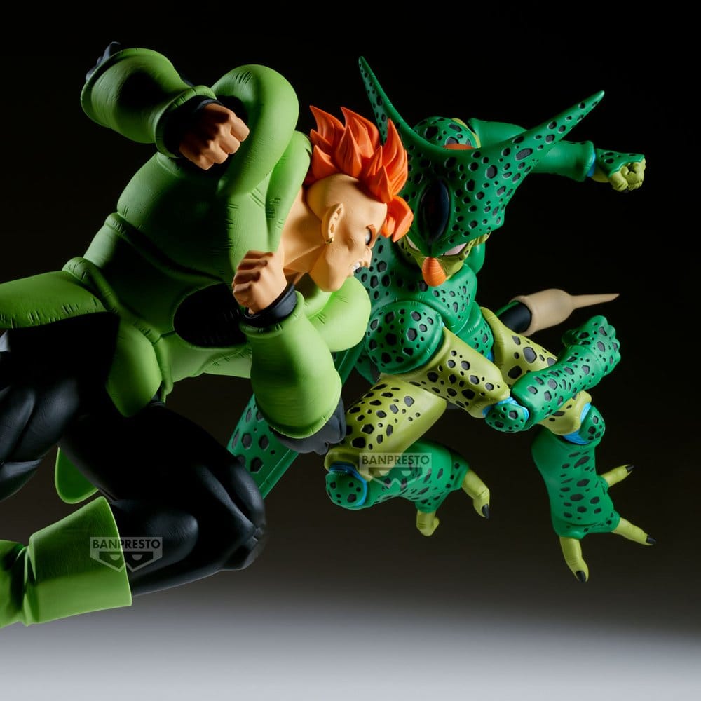 Dragon Ball Z Match Makers PVC Figur Cell (vs Android 16) 16 cm