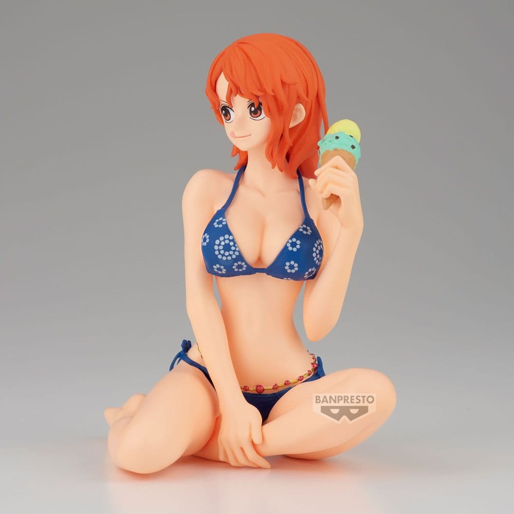 One Piece Glitter & Glamours PVC Figur Nami Sommarstil 11 cm