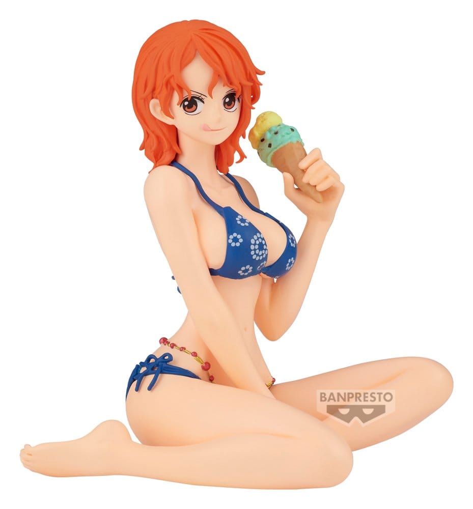 One Piece Glitter & Glamours PVC Figur Nami Sommarstil 11 cm