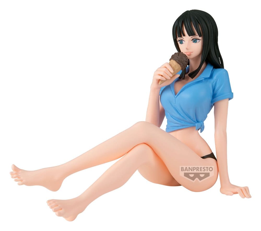 One Piece Glitter & Glamours PVC Figur Nico Robin Sommar Stil 11 cm
