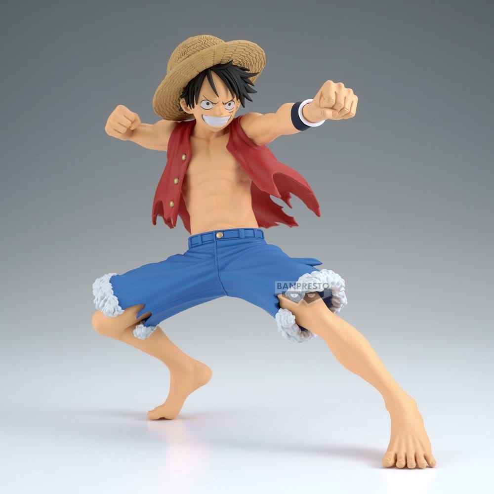 One Piece Cross Posing PVC-figur Monkey D. Luffy 16 cm