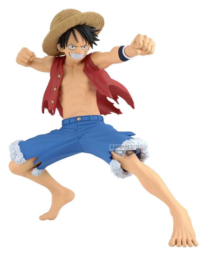 One Piece Cross Posing PVC-figur Monkey D. Luffy 16 cm