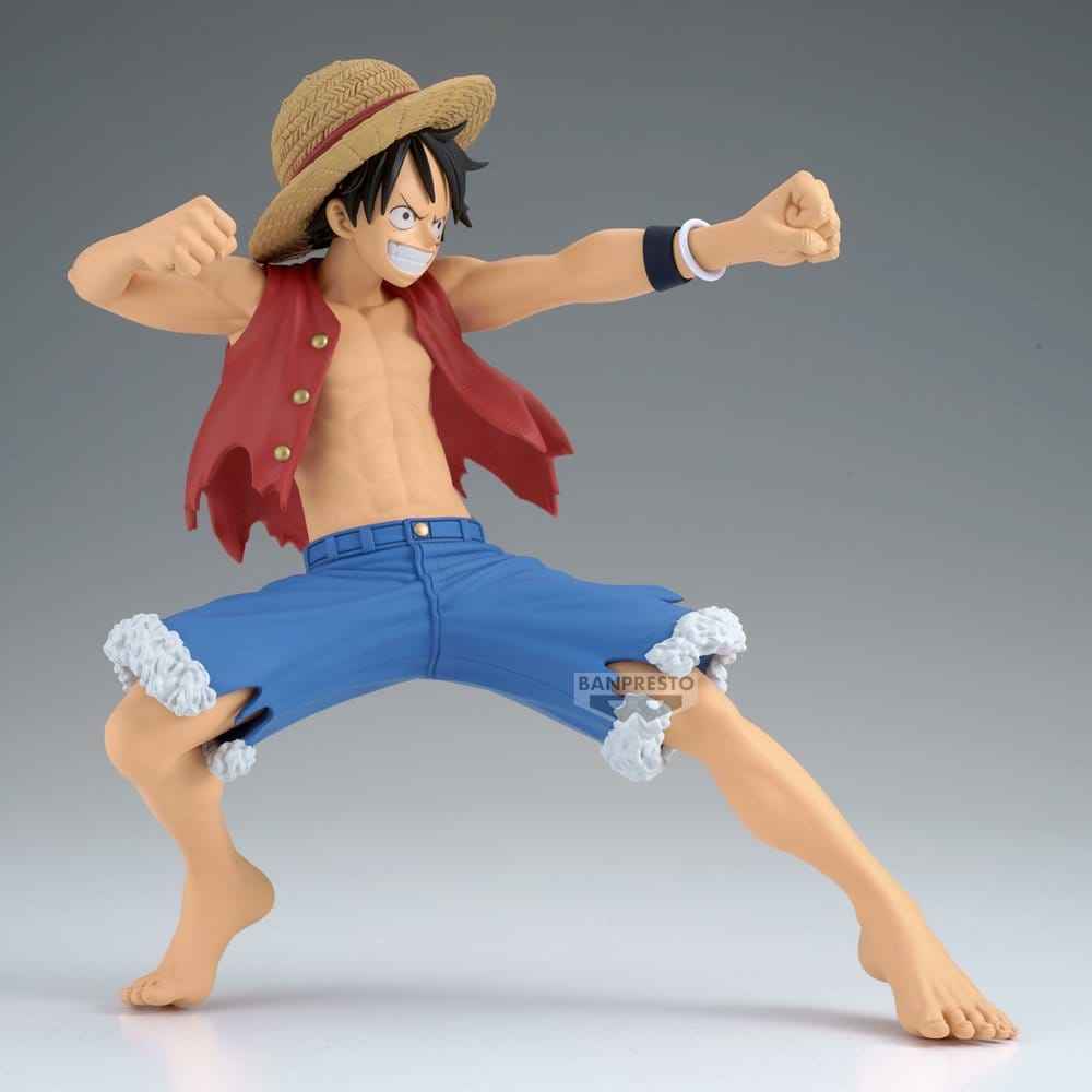 One Piece Cross Posing PVC-figur Monkey D. Luffy 16 cm