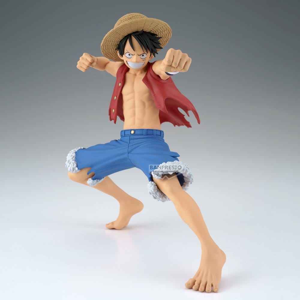 One Piece Cross Posing PVC-figur Monkey D. Luffy 16 cm