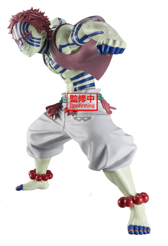 Demon Slayer: Kimetsu no Yaiba Grandista PVC-figur Akaza II, 23 cm