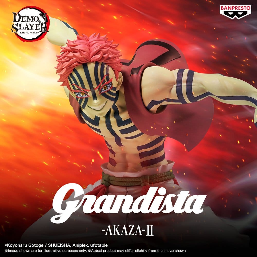Demon Slayer: Kimetsu no Yaiba Grandista PVC Figure Akaza II 23 cm