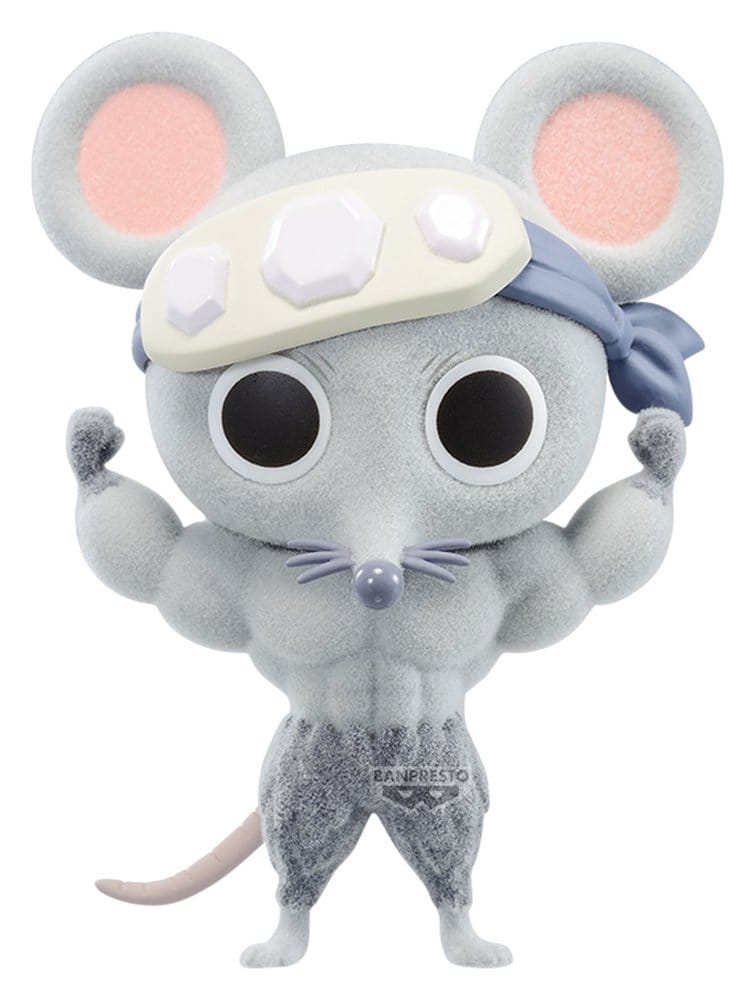 Demon Slayer: Kimetsu no Yaiba Fluffy Puffy PVC Figur Muskulösa Mus (Ver. A) 7 cm